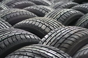 close up of car tires